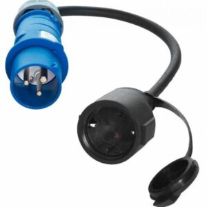 ADAPTER 240V SCHUKO-STECKER/CEE-KUPPLUNG 3-POLIG mieten – Stromversorgung & Verteiler | VTBW Veranstaltungstechnik BW