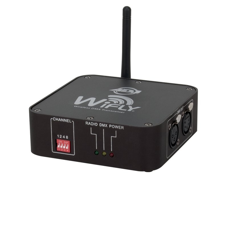 ADJ WIFLY WIRELESS DMX TRANSCEIVER 2,4GHZ 2SET mieten – Lichtpulte & Dimmer | VTBW Veranstaltungstechnik BW