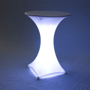 AKKU-BELEUCHTUNG F. STEHTISCH LED/AKKU/LADEGERÄT mieten – Stoffe | VTBW Veranstaltungstechnik BW