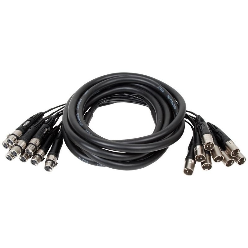 AUDIOCORE XLR-MALE/XLR-FEMALE 4FACH 3/5M mieten – Mischpulte & Audiocores | VTBW Veranstaltungstechnik BW