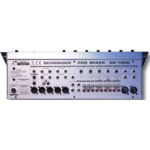 BEHRINGER DX-1000 DJ-MISCHPULT mieten – Mischpulte & Audiocores | VTBW Veranstaltungstechnik BW