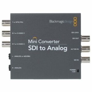 BLACKMAGIC DESIGN MINI CONVERTER HDSDI 1AUF5 mieten – Video & Medientechnik - Regie & Kabel | VTBW Veranstaltungstechnik BW