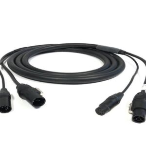 DMX XLR5-KABEL + POWER 240V TROMMEL 100M mieten – Licht & Audio Kabel | VTBW Veranstaltungstechnik BW