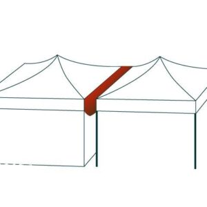 ECO-TENT REGENRINNE 300CM WEISS M. KLETTBAND mieten – Zelte & Bühnendächer | VTBW Veranstaltungstechnik BW