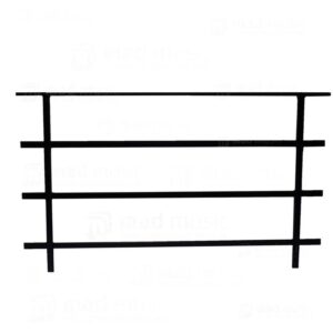 FORNEBERG BÜHNENGELÄNDER 200CM STAHL SCHWARZ mieten – Bühnenelemente & Zubehör | VTBW Veranstaltungstechnik BW