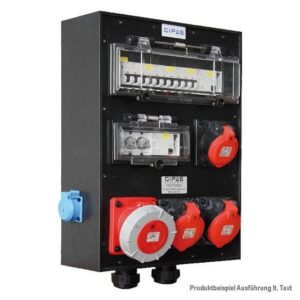 GIFAS STROMVERTEILER 32ACEE/FI > 2X16A 3X240V/LS mieten – Stromversorgung & Verteiler | VTBW Veranstaltungstechnik BW