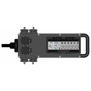 LITECRAFT STROMVERTEILER 63ACEE > 2X32ACEE mit LS mieten – Stromversorgung & Verteiler | VTBW Veranstaltungstechnik BW