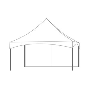 LOSBERGER PAGODEN-SEITENSTREIFEN LÄNGE 220CM mieten – Zelte & Bühnendächer | VTBW Veranstaltungstechnik BW
