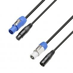 POWERCON 3M MALE/FEMALE GRAU/BLAU 240V mieten – Stromversorgung & Verteiler | VTBW Veranstaltungstechnik BW