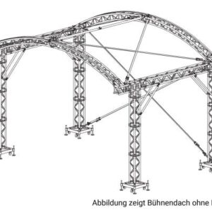 PROLYTE ARCROOF 6x4M BÜHNENDACH RUNDBOGEN mieten – Zelte & Bühnendächer | VTBW Veranstaltungstechnik BW