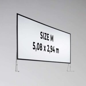 RAHMELOSE PROJEKTIONSWÄNDE/RÜCKSETZER AUF ANFRAGE mieten | VTBW Veranstaltungstechnik BW