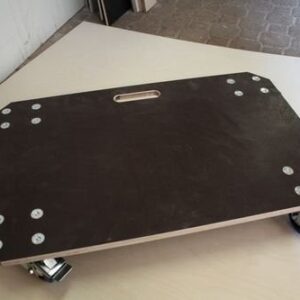 ROLLBRETT 60x40CM MIT BLUE WHEELS 100MM mieten – Transport & Logistik | VTBW Veranstaltungstechnik BW