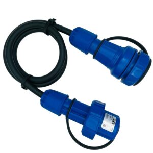 SCHUKOVERTEILER 4-FACH H07RN-F WASSERDICHT GE/SW mieten – Stromversorgung & Verteiler | VTBW Veranstaltungstechnik BW