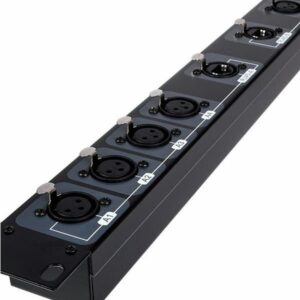 STAIRVILLE RJ45 DMX SPLIT BOX FX4 XLR MALE 5POL mieten – Licht & Audio Kabel | VTBW Veranstaltungstechnik BW