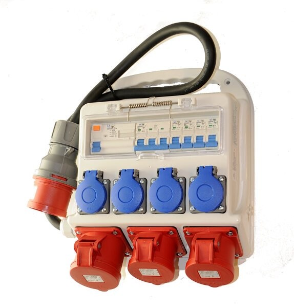 THOMANN STROMVERTEILER CEE16A 9XSCHUKO LS mieten – Stromversorgung & Verteiler | VTBW Veranstaltungstechnik BW